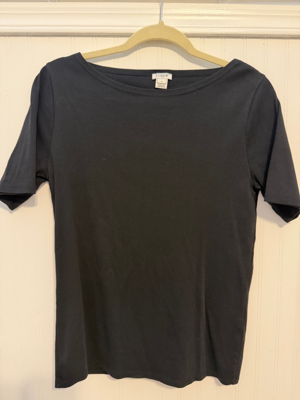 J. Crew Women's Perfect Fit Slim
T-Shirt Tee Top- size large